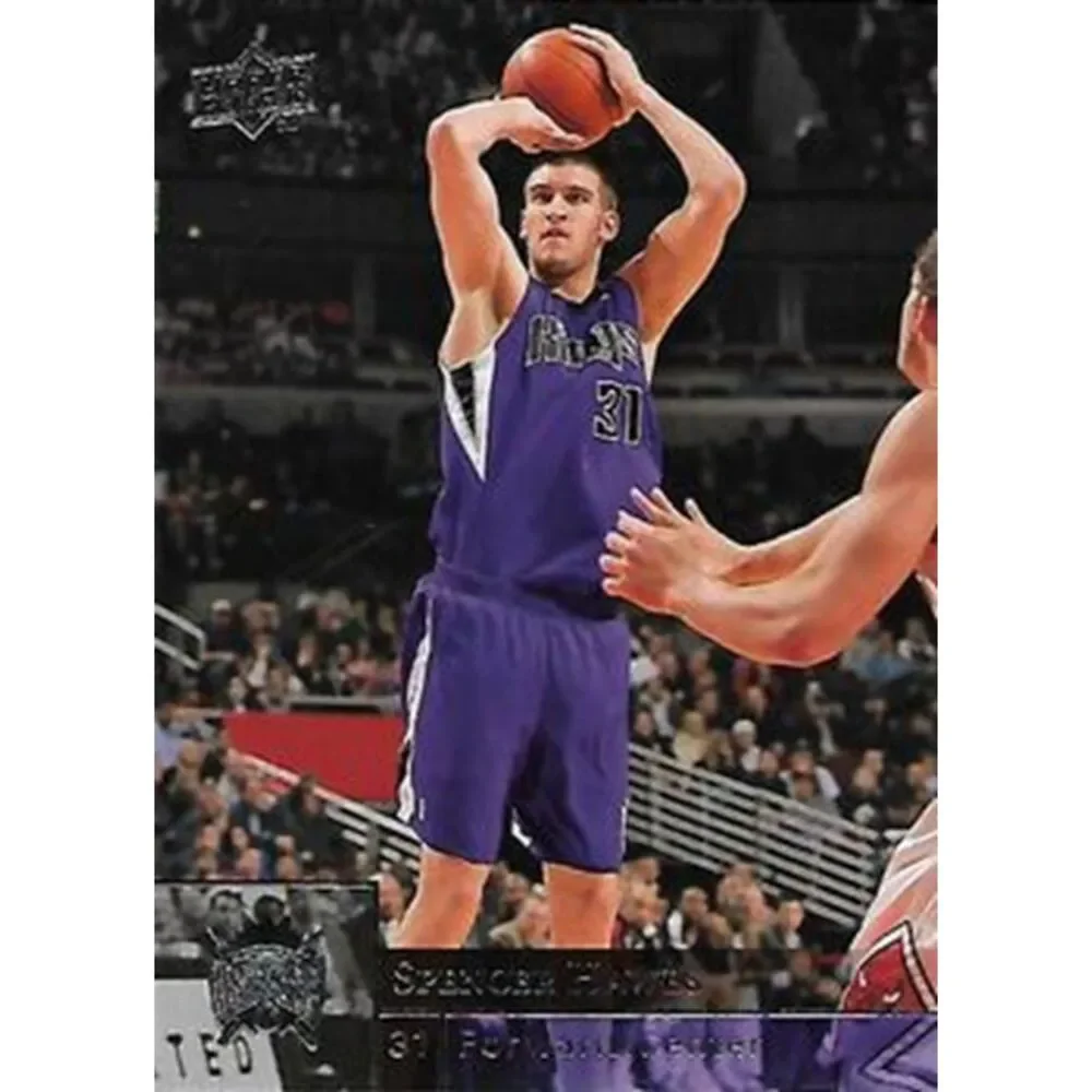 2009 Upper Deck Basketball Card - #166 Spencer Hawes